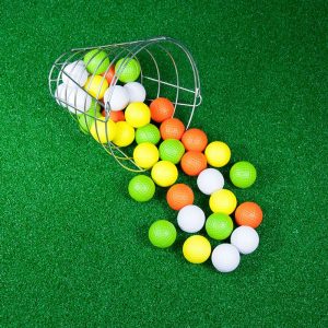 JEF World of Golf Range Bucket with Foam Practice Balls